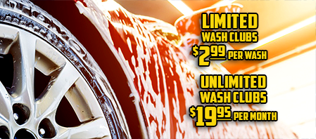Unlimited and Limited Car Washes