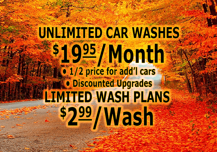 Unlimited & Limited Car Wash Clubs
