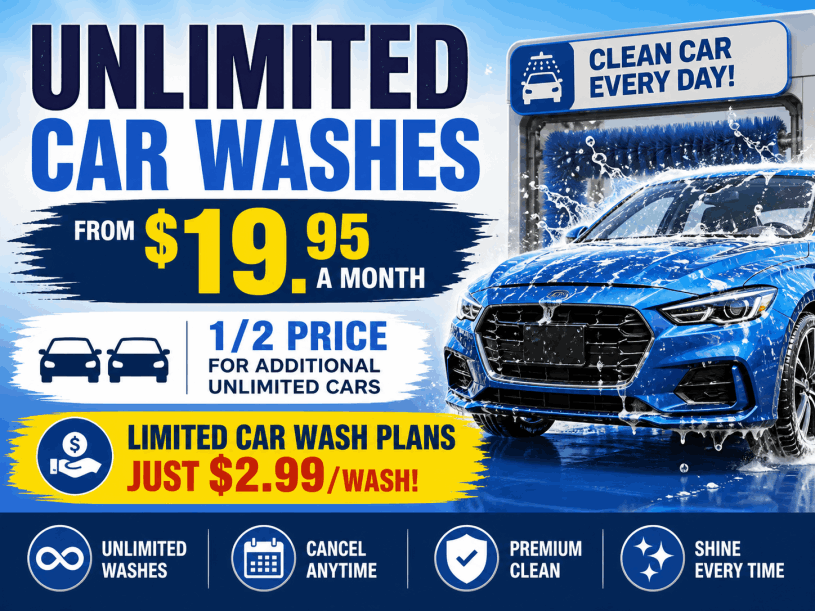 Current Car Wash Specials