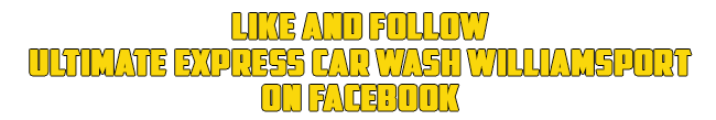 Like and Follow Ultimate
                                        Express Car Wash on Facebook